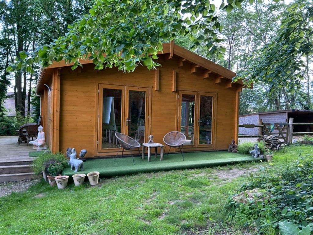 Gites Du Bois Des Perruches Saint-Vincent-des-Bois Exterior foto
